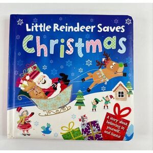 2/$6 Little Reindeer Saves Christmas book by Igloo Books (Board)